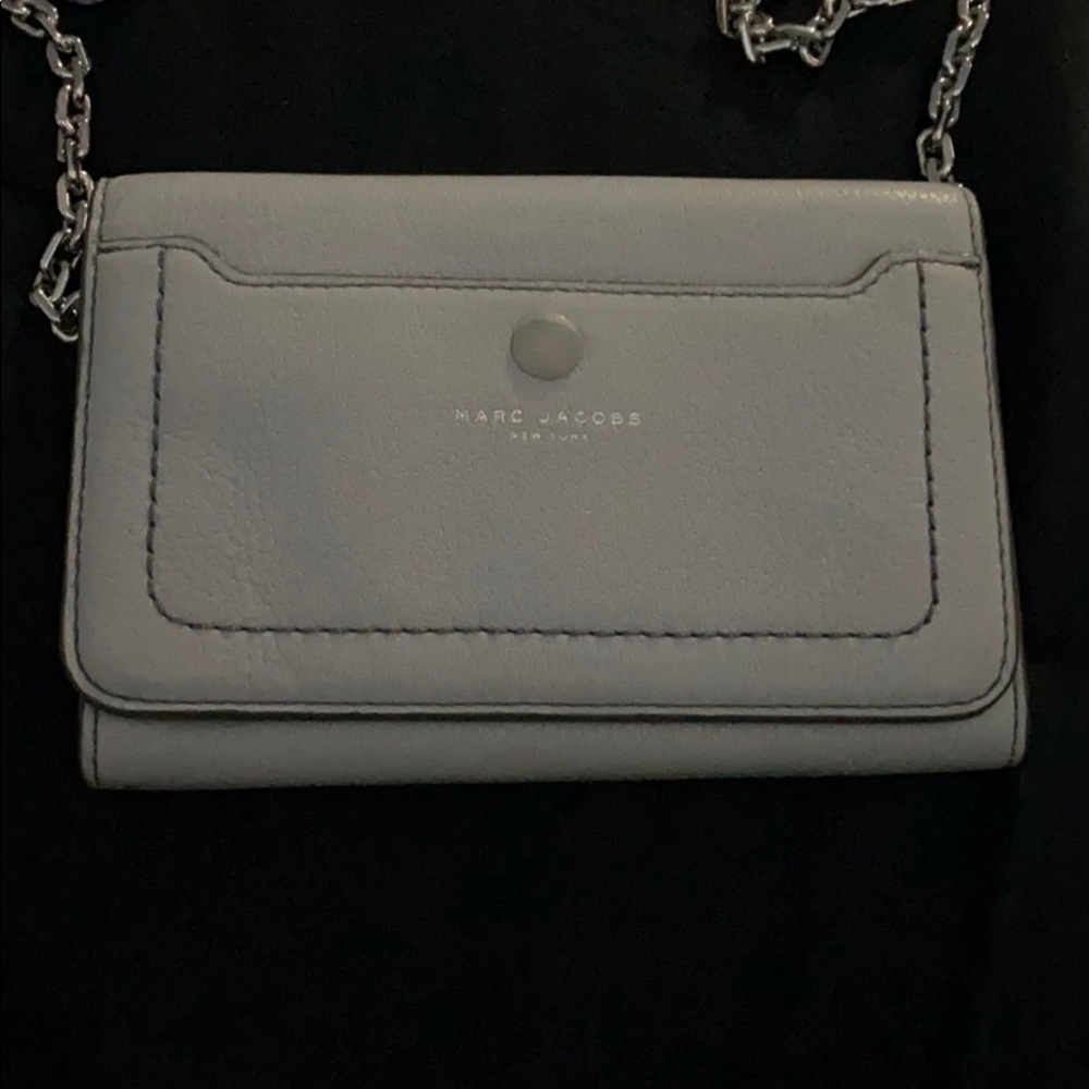 Marc Jacobs Empire City Leather light grey